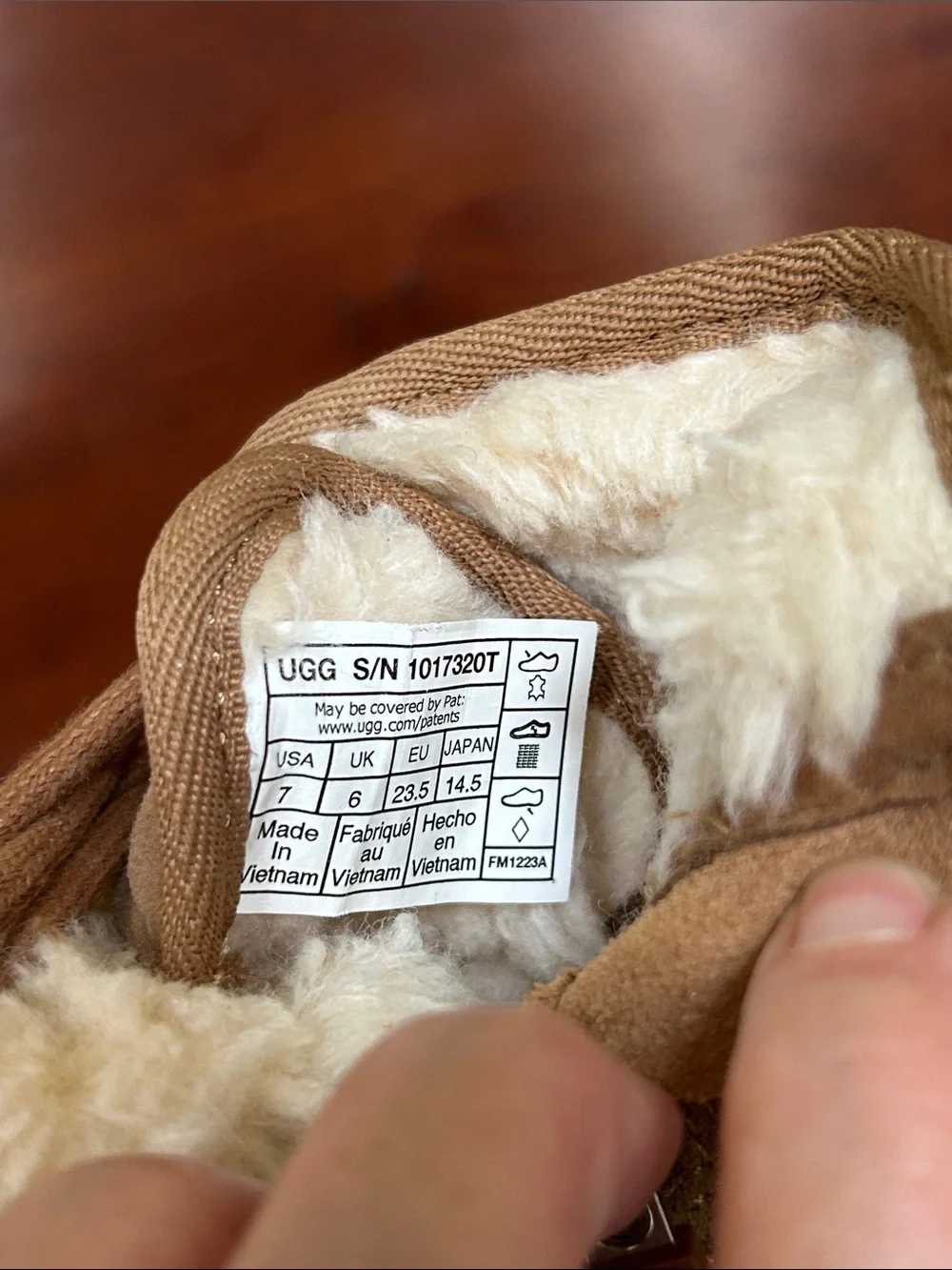 UGG Kids Chestnut Suede Lace-Up Booties with Side Zipper. Neumel  II